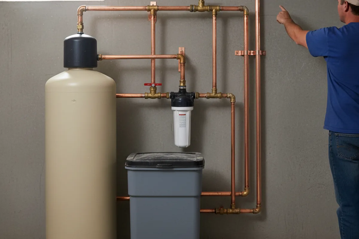 Whole-house water treatment system installed in Lunenburg